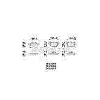 ON FREN BALATASI ASTRA G CORSA C ZAFIRA B - BRAXIS AB0031