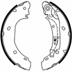 ARKA FREN PABUCLU BALATA BOXER JUMPER DUCATO 2.0 2.0JTD 2.3JTD 14Q 15 JANT - 97 06 - BRAXIS AC0064