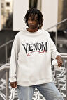 Venom Yazılı Unisex Oversize Tasarım Sweatshirt