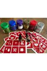 Mega Simli Dövme Seti 2 Adet Glitter Tattoo 100 şablon 6 adet büyük sim hediyeli