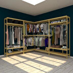 Cuento - Açık Ahşap Gardırop - Robot Süpürge Kullanımı Için Uygundur