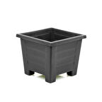 Omnipazar  SY-5847 Dekoratif Plastik Kare Ayaklı Saksı 15 Litre No 4 