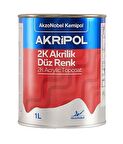 AkzoNobel Akripol 2k W09 MITSUBISHI BEYAZI Akrilik Sonkat Oto Boyası 1 Litre