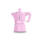 bialetti moka pot exclusive 3 cup pembe
