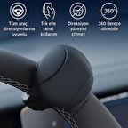 Polham Araç Direksiyon Topuzu 360 Dönebilir, Direksiyon Çizmez, Tüm Araç Direksiyonlarına Uyumlu