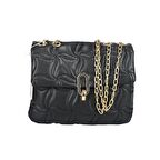 SİA ÇANTA KAPİTONE DESENLİ ZİNCİR ASKILI KILİTLİ AKSESUAR KAPAKLI İÇ ORTA GÖZLÜ  ÖZEL GÜNLERİN VAZGEÇİLMEZİ  Kadın ÇAPRAZ ÇANTA