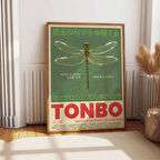 Tonbo Yusufçuk Dragonfly Delight Classy Şans Poster Çerçevesiz