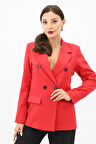 Kadın Astarlı Blazer Ceket 0101-22