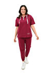 Kadın Kapüşonlu Büyük Beden Eşofman Takımı 3759-23