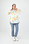 Kadın Desenli Gömlek 1674-25-1