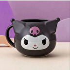 3d Seramik Sevimli Kuroomi figürlü Kupa Bardak