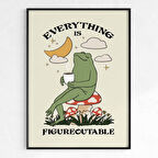 Her Şey Çözülebilir Motivasyon Posteri - Çerçevesiz