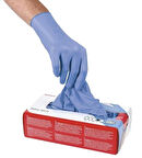 0,07mm Muayene - Mavi Nitril Eldiven  Honeywell DexPure 803-81 200lü Paket – Large Beden