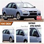 Ford Focus 2 2004-2008 Batman Yarasa Ayna Kapağı Piano Black ABS Plastik