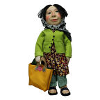 e38 EL İŞÇİLİĞİ SİHİRBAZ DEKOR BEBEK 51 cm - 6026