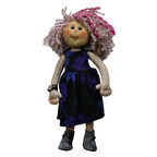 e38 EL İŞÇİLİĞİ KIZ ÇOCUĞU DEKOR BEBEK 33 cm - 6027