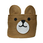 e38 EL İŞÇİLİĞİ HASIR JÜT İP SEPET 29*28 cm - 6136