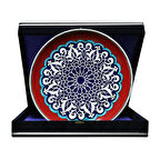 e38 EL İŞÇİLİĞİ ÇİNİ TABAK 30 cm - 6165