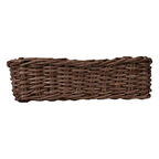 e38 EL İŞÇİLİĞİ KAĞIT İP SEPET ÖRGÜ  23*14 cm - 6179