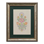 e38 EL İŞÇİLİĞİ SULUBOYA TABLO 32x41 cm - 6203