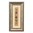 e38 EL İŞÇİLİĞİ SULUBOYA TABLO 17x33  cm - 6207