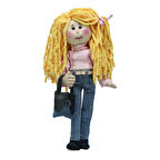 e38 EL İŞÇİLİĞİ KIZ DEKOR BEBEK 32 CM - 6239