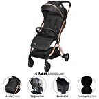 Lorelli Myla Kabin Boy Bebek Arabası - Black