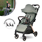 Lorelli Loret Otomatik Katlanan Kabin Boy Bebek Arabası - Green