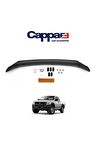 Isuzu D-max Ön Kaput Koruyucu Rüzgarlığı 4mm Akrilik (ABS) Piano Black 2006-2012