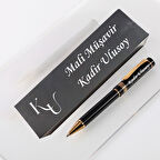Kurumsal Hediyelik Kişiye Özel İsim Yazılı Tükenmez Kalem | Logolu Özel Kutulu Kalem Seti