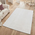 Yumuşak Peluş Halı – Kaymaz Tabanlı, Yıkanabilir, Modern Dokulu Halı