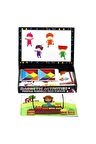 Laço Manyetik Aktiviteler Tangram Puzzle Yazı Tahtası LC7163