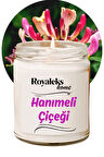 Doğal Özel Seri Kokulu Dekoratif Kavanoz Mum 210 cc - Hanımeli Esansı - RYL
