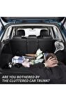 Araç Içi Bagaj Eşya Düzenleyici Oto Bagaj Koltuk Arkası Organizer 8 Cepli Fileli Super