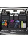 8 Cepli Araç Bagaj Düzenleyici Çanta Organizer Araba Çantası Otomobil Aksesuarları