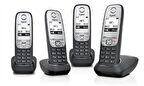 Gigaset A415 Quad + A690 4 Ahizeli Telsiz Telefon