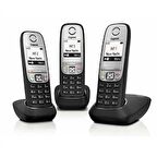 Gigaset A415 + A690 Trio 3 Ahizeli Telsiz Telefon