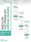 Mıcellar Yüz Yıkama Jeli Arınma Zamanı 150 ml X 3 Adet