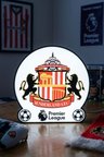 Sunderland Premier League Tasarımlı Dekoratif Aydınlatma Gece Lambası (24x24cm)
