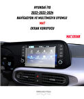 Hyundai i10 2022-2023-2024 Navigasyon ve Multimedya Uyumlu Mat Ekran Koruyucu