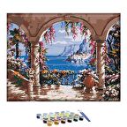 Sayılarla Boyama Seti - Deniz Manzarası