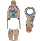 Kitti K25170-09 4-8 Yaş Erkek Çocuk 3'lü Takım