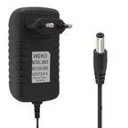 Weko 29.4 Volt - 1 Amper 5.5X2.5Mm Uçlu Yerli Üretim Priz Tipi Adaptör 1.2 Metre Uzunluk