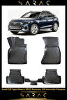 Audi Q5 Sportback 2024 Model Araca Özel 3d Havuzlu Paspas