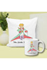 Küçük Prens Baskılı Kupa ve Yastık Hediyelik Set Arkadaşa Hediye