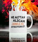 Hediyemi Ne Alttan Alıcam Jenga Mı Oynuyoruz Kupa Bardak