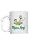 Rick And Morty Temalı Özel Tasarım Baskılı Kupa Bardak 001