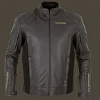 VENOM D2 RACING DERİ MONT SİYAH