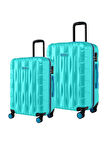 2'li Valiz Seti Büyük Boy - Orta Boy Su Yeşili 1167