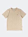 Dickies Basic Logo Bej Tişört